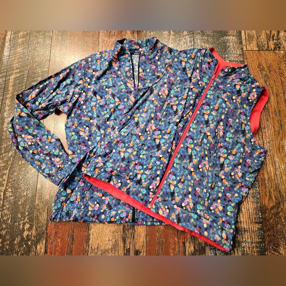 Dona Jo Jacket & Vest Set, Size L
